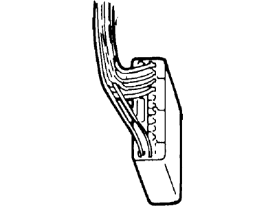 Ford F8CZ14289GA Wire Assembly