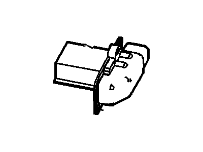 Ford Blower Motor Resistor - 8W7Z-19E624-A