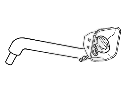 1992 Ford Ranger Fuel Filler Neck - E97Z-9034-C