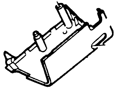 1995 Ford E-150 Steering Column Cover - F29Z-3530-AK
