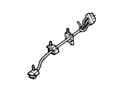 Ford F6TZ-9C899-AA Brush Assembly