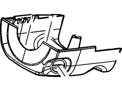 Ford AR3Z-3530-AA Shroud Assembly - Steering Column