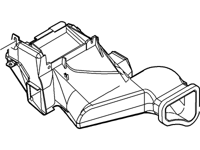 Ford 3W3Z-18C433-AA Duct - Heater Outlet