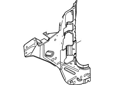 Ford 7C3Z-2502038-A Panel Assembly - Cowl Side