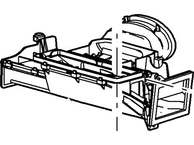 Ford 4L3Z-18C433-BA Duct - Heater Outlet