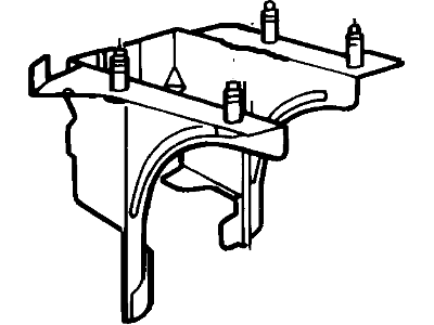 2001 Ford Focus Engine Mount Bracket - YS4Z-6E042-AA