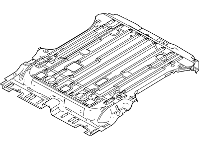 Ford BT1Z-1711218-A Pan Assembly - Floor - Rear