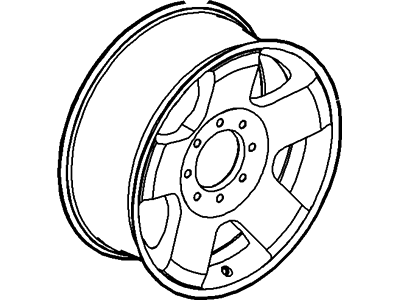 Ford 6C3Z-1007-A Wheel Assembly