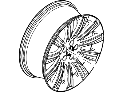 Ford BA5Z-1007-B Wheel Assembly