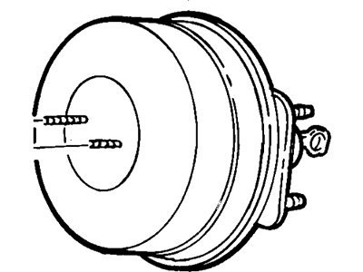 2006 Ford Crown Victoria Brake Booster - 6W7Z-2005-AA