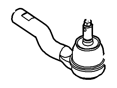 Ford AE5Z-3A130-D End - Spindle Rod Connecting