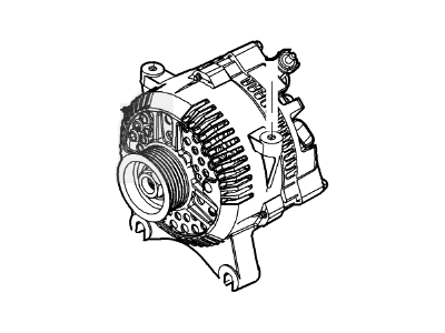 2012 Ford F53 Stripped Chassis Alternator - 9C3Z-10346-B