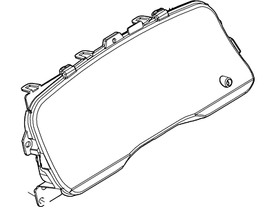 Ford 6W7Z-10890-AA Mask - Fuel And Temperature Gauge