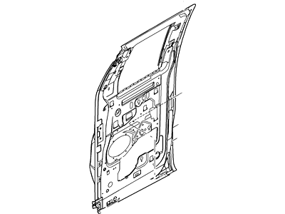 Ford -N807895-S Bumper - Hood Rest