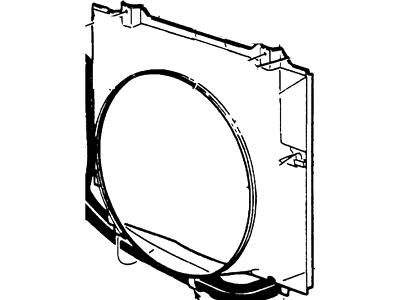 Ford Fan Shroud - GC2Z-8146-A