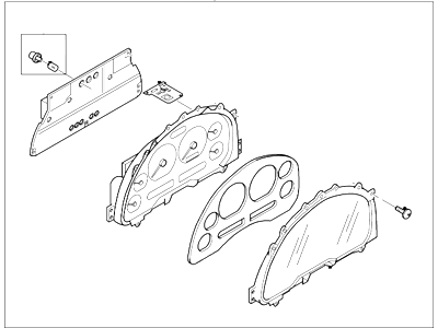 Ford 2R3Z-10849-BA Instrument Cluster