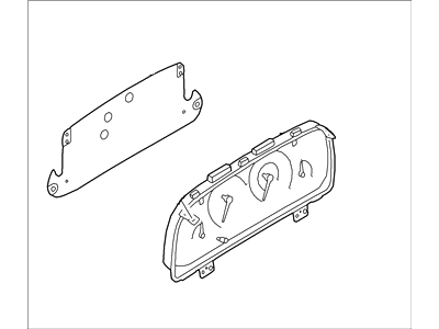 Ford 3L8Z-10849-AA Instrument Cluster