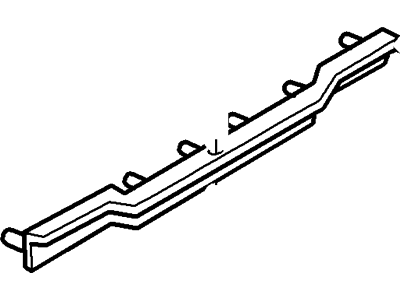 Ford XW4Z-17D995-AA Reinforcement