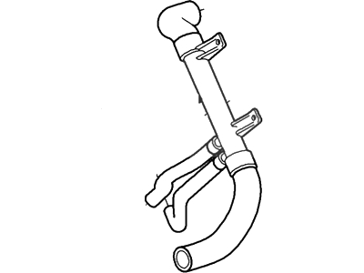 Ford 1W4Z-8286-CA Hose Assembly