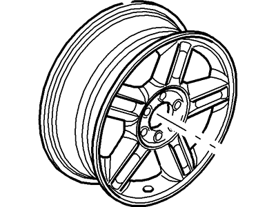 Ford 2L1Z-1007-AB Wheel Assembly