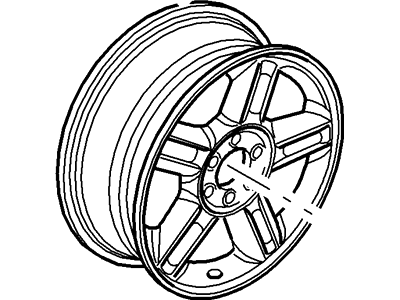 2003 Ford Expedition Spare Wheel - 2L1Z-1007-AB