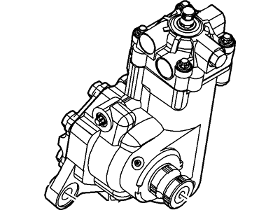 Ford F53 Stripped Chassis Steering Gear Box - 8U9Z-3504-A