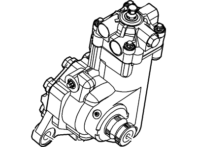 2014 Ford F53 Stripped Chassis Steering Gear Box - 8U9Z-3504-A