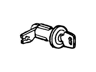 Ford Econoline Super Duty(1996-1999) Ignition Lock Cylinder - F3UZ-1522050-D