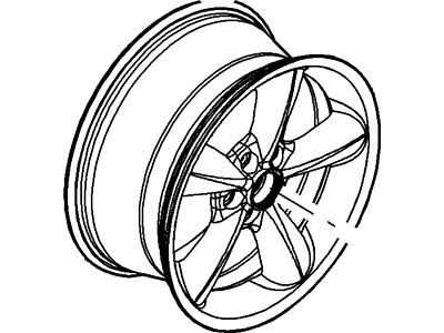 Ford 7R3Z-1007-B Wheel Assembly