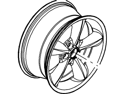 Ford 8R3Z-1007-B Wheel Assembly