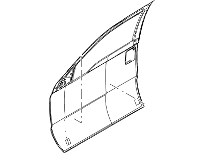 Ford 7C3Z-2520201-A Panel Assembly - Door - Outer