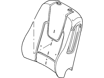 Ford BE5Z-5464811-A Seat Back Pad