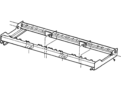 Ford YC3Z-7863160-BA Frame And Spring - Rear Seat Cushion