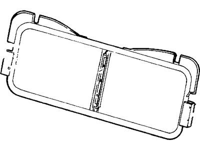 Ford 2C7Z-78613A38-AA Frame And Spring - Rear Seat Back