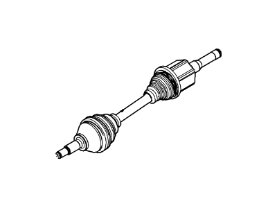 Ford Taurus Axle Shaft - DG1Z-3B437-G