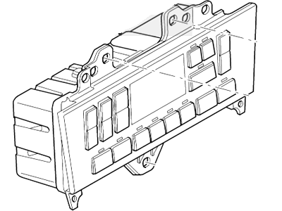 2003 Lincoln Aviator A/C Switch - 2C5Z-19980-AA