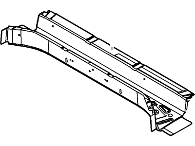 Ford Rear Crossmember - 8A8Z-74101C16-A