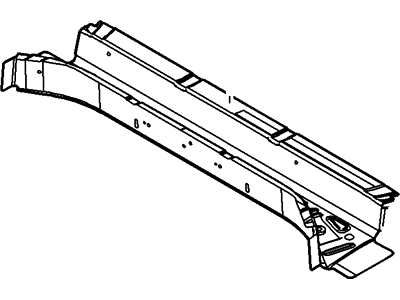 Lincoln MKS Rear Crossmember - 8A8Z-74101C16-A