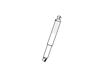 Ford 7C3Z-18125-LGA Shock Absorber Assembly