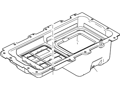 Ford 3W7Z-6675-BC Pan Assembly - Engine Oil