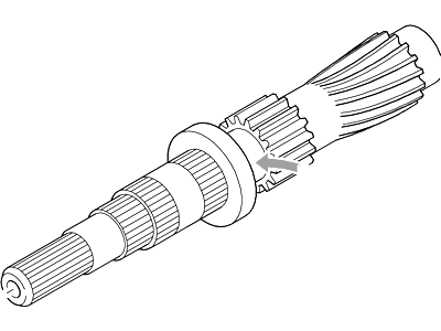 Ford BR3Z-7113-A Gear - Countershaft Drive