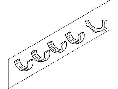 Ford F87Z-6337-AA Bearing - Crankshaft Main Thrust