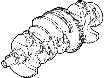 Mercury Crankshaft - 1L2Z-6303-BA