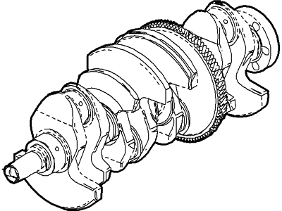 Ford 1L2Z-6303-BA Crankshaft Assembly