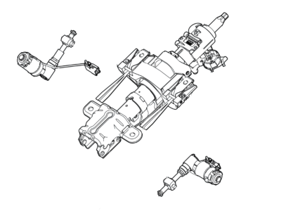 Ford FL1Z-3C529-D Column Assembly - Steering