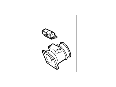 1999 Ford Mustang Mass Air Flow Sensor - F6UZ-12B579-AA