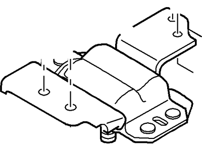 1996 Ford Mustang Motor And Transmission Mount - XR3Z-6038-BA