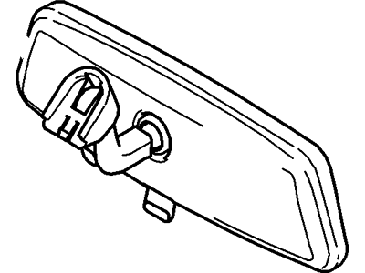 Ford Ranger Car Mirror - DU5Z-17700-U