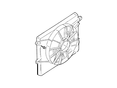 Mercury Cougar Engine Cooling Fan - F4SZ-8C607-D