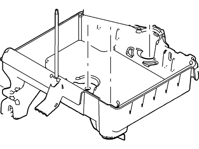 Lincoln MKS Battery Tray - AG1Z-10732-B